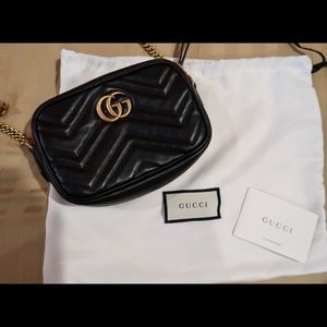 Authentic Gucci Marmont Mini Crossbody